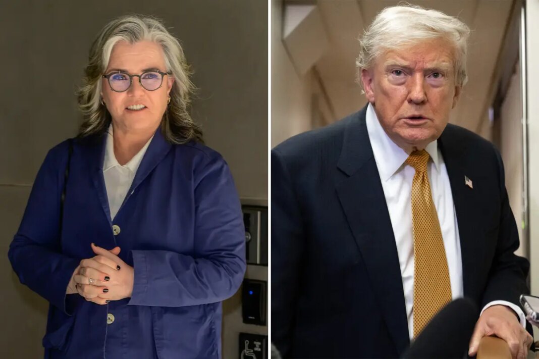 Rosie O’Donnell escalates feud with Trump