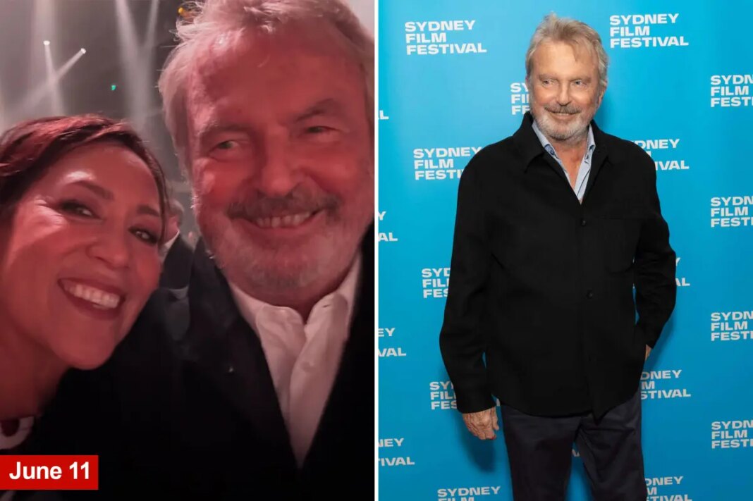 Sam Neill, 'Jurassic Park' star, was beaming in last public appearances before his death at 78