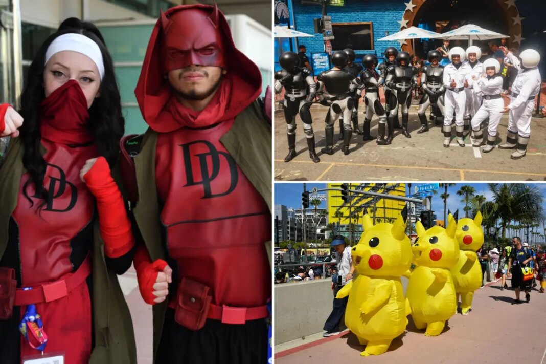 San Diego Comic Con 2026 cosplayers brave heat, mishaps and months of work to showcase fandom