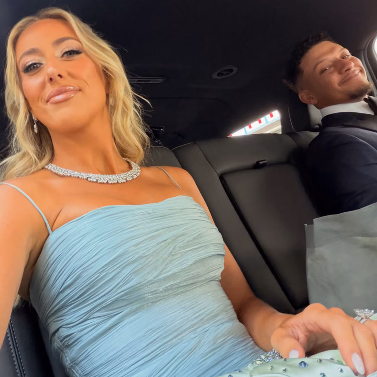 See Patrick & Brittany Mahomes at Taylor Swift, Travis Kelce’s Wedding