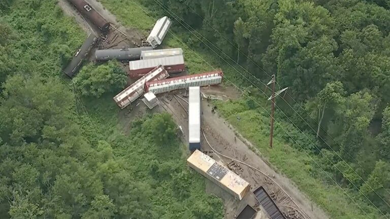 Pennsylvania Freight Train Derailment: Shelter-in-Place Order Lifted Following Hazmat Investigation