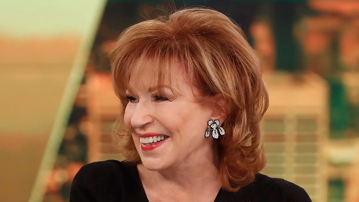 Shock moment Joy Behar kisses married The View guest on the lips