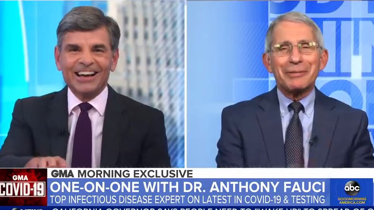 Slimy GMA host George Stephanopoulos fawned over Fauci in public AND private, latest diaries reveal, as egomaniac COVID expert's hatred for Fox News critics is exposed