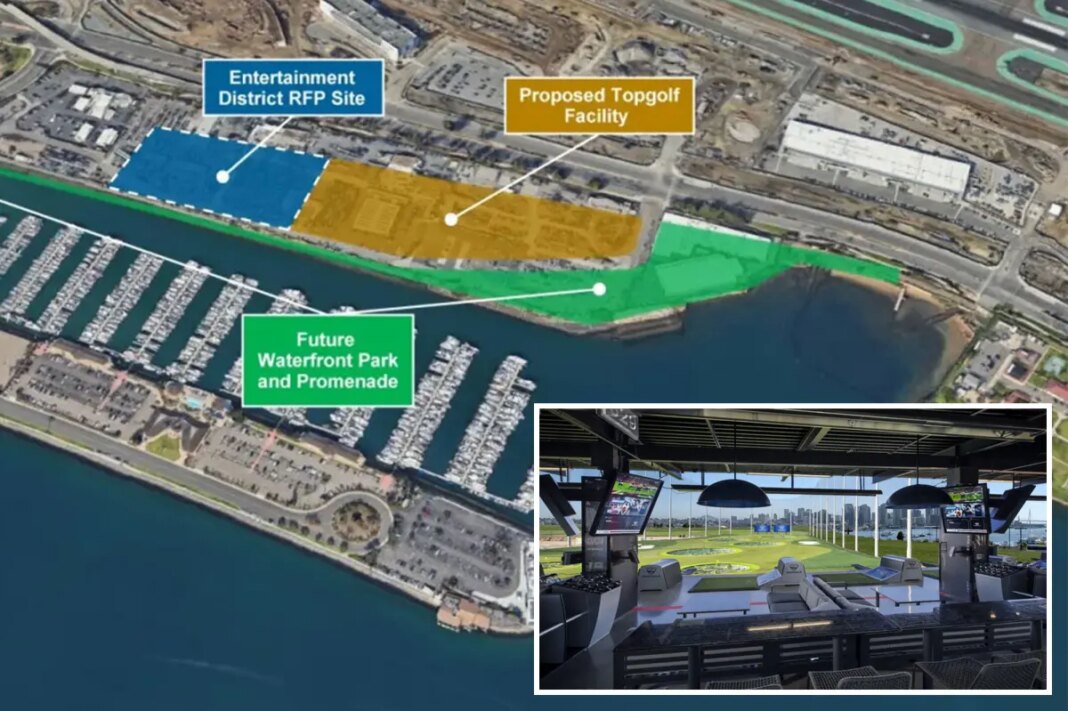Sprawling plans to transform busy California harbor into massive entertainment hub