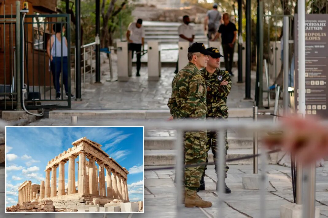 Stabbing near the Acropolis in Athens leaves 2 tourists injured: cops