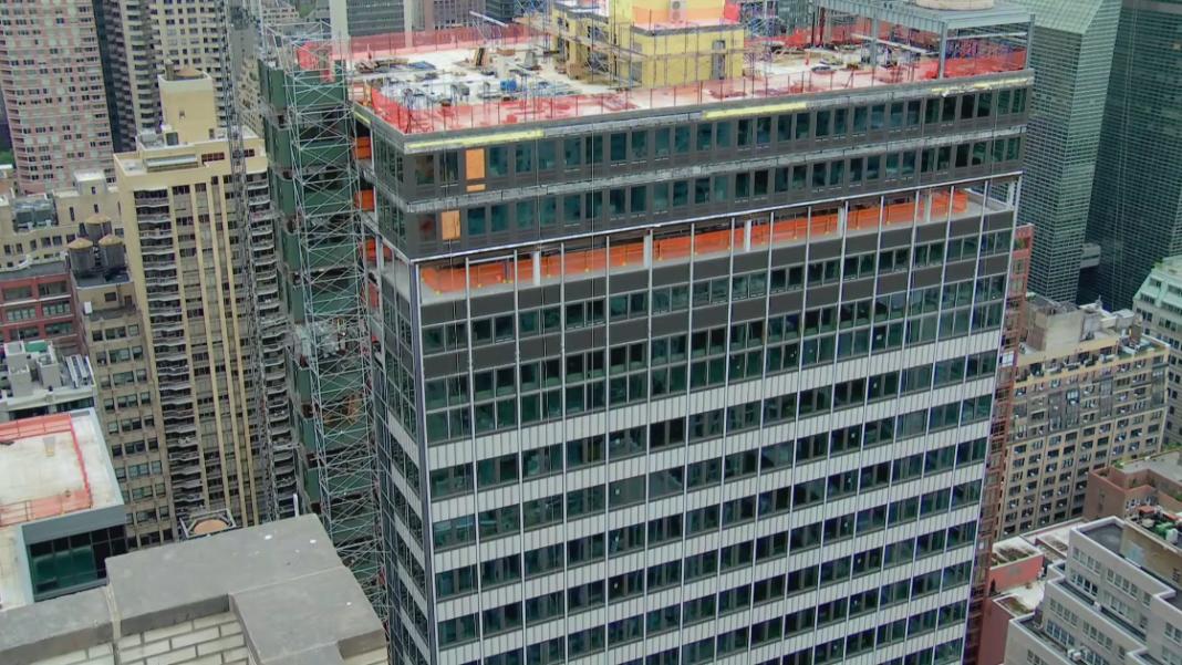 Stabilization underway at NYC building with buckled columns