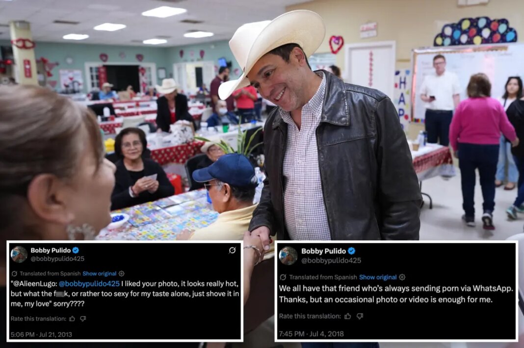 Texas Dem House hopeful creeped on women in Spanish-language social media posts: 'I want a photo of your tit'