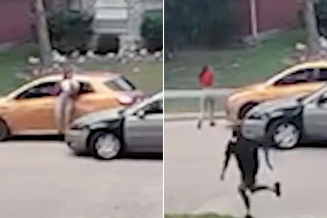 Texas DoorDash driver still makes delivery after fleeing suspect strikes her with car