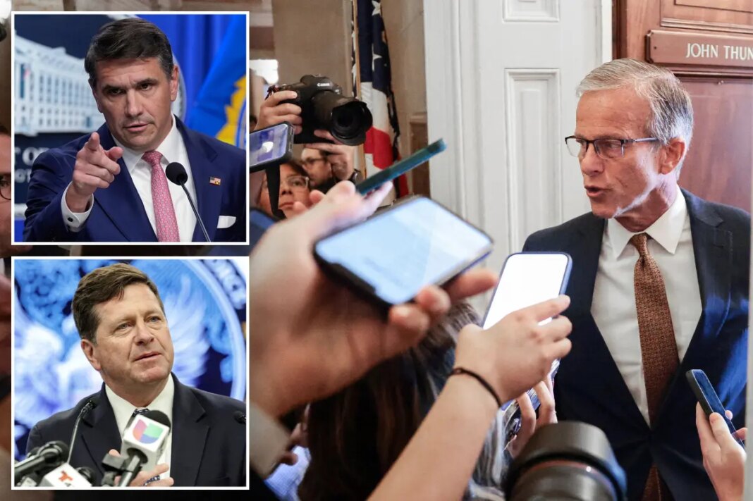 Thune predicts Todd Blanche and Jay Clayton are 'in pretty good shape' ahead of fiery confirmation hearings