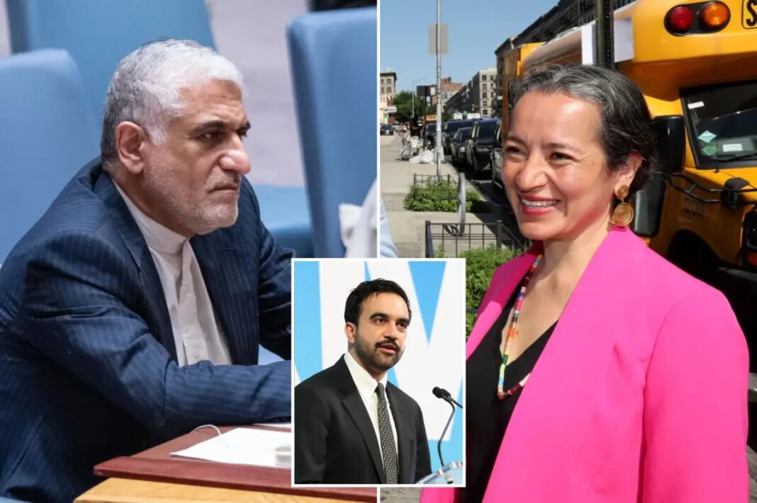 Top Mamdani official's shady meet with Iran ambassador goes beyond NYC agenda