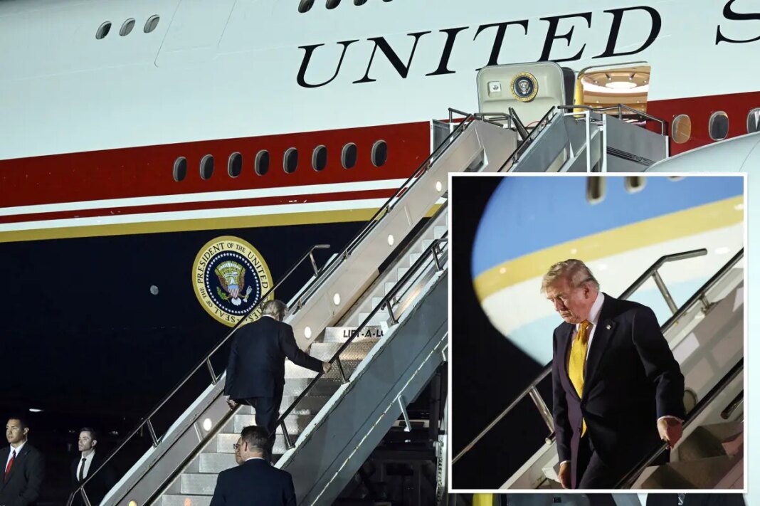 Trump Air Force One swap was 'distraction and misdirection' to keep prez safe: WH