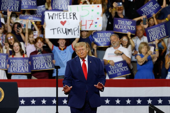 Trump Rallies in Georgia, Touting the Trump Accounts, New Policies, and Key Economic Wins