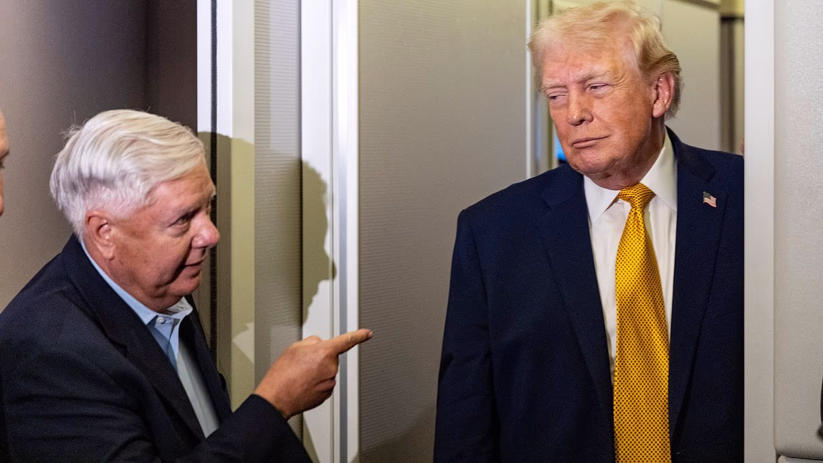 Trump unveils surprise candidate to fill Lindsey Graham's shoes