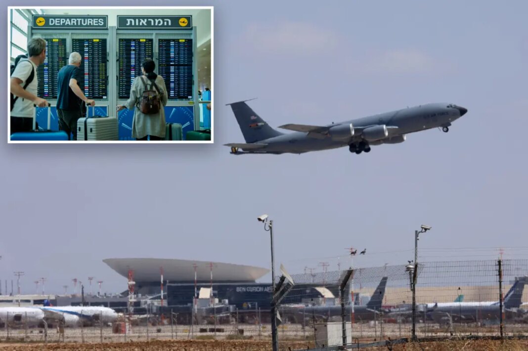 US to keep refuelers at Israel's Ben Gurion Airport, risking flights for 50,000 travelers