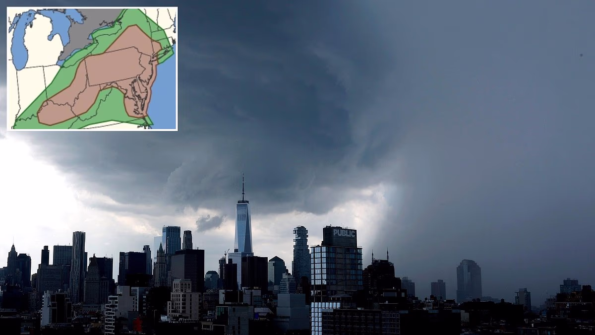 Urgent tornado warning as severe storm threatens Northeast in HOURS