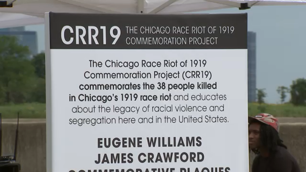 Victims of 1919 Chicago Race Riot honored with historical markers, including Lake Michigan spot where Eugene Williams was killed
