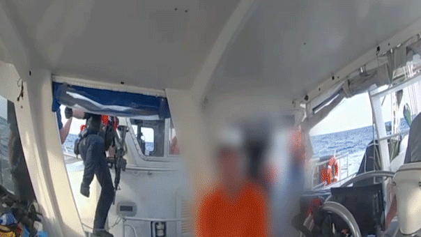 WATCH: Coast Guard video reveals seizure of Brian Hooker's sailboat after wife's Bahamas disappearance