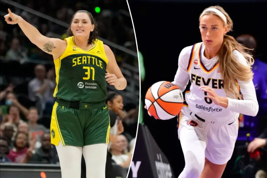 WNBA rival trolls Sophie Cunningham with shirt as fans rally after trans athlete controversy