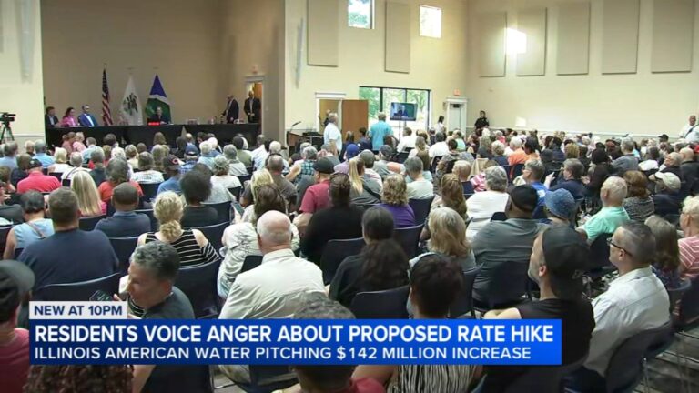 Controversy Erupts Over Proposed Illinois American Water Rate Hike in Bolingbrook Hearing