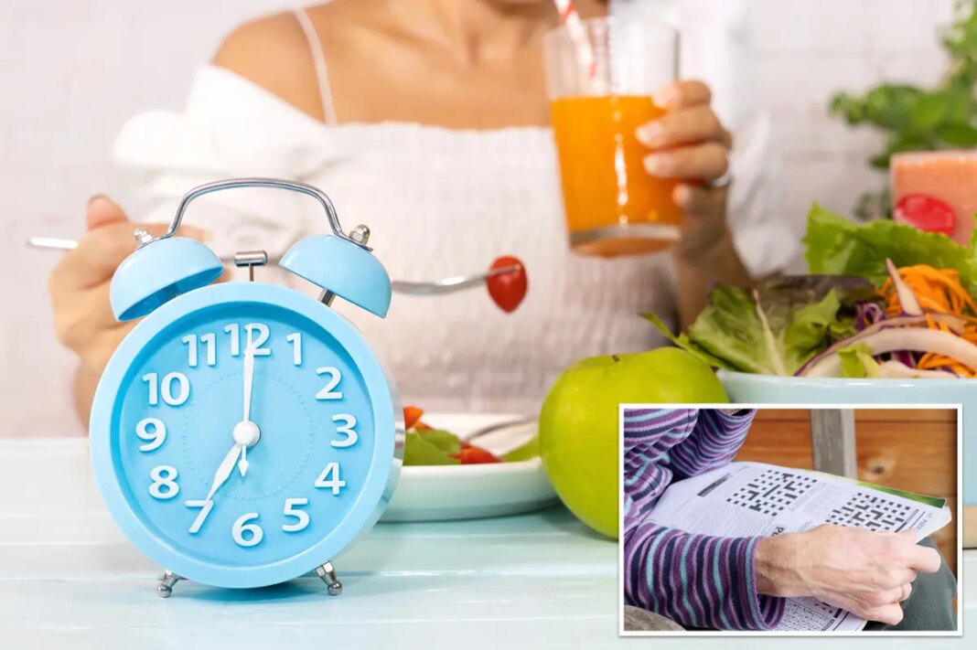 What time you eat may hold the secret to a sharper brain as you age