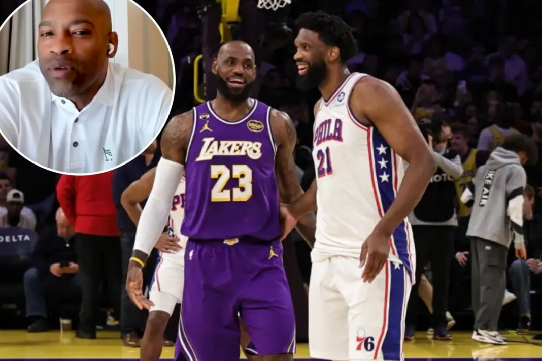 Why Vince Carter feels the 76ers adding LeBron James is 'cheating'