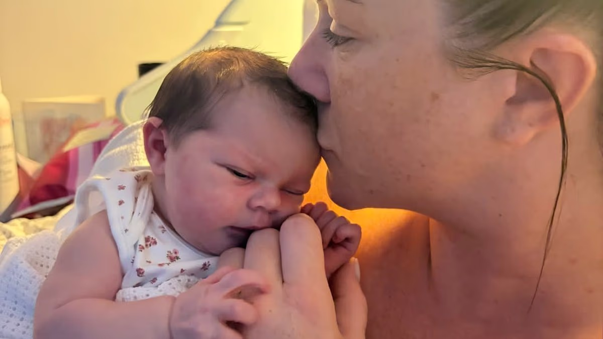 X Factor star Lucie Jones gives birth! Welsh singer welcomes her first child and shares adorable name and photos