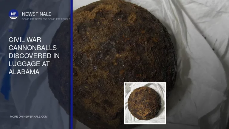 Civil War Cannonballs Discovered in Luggage at Alabama Airport: A Historical Heist Uncovered
