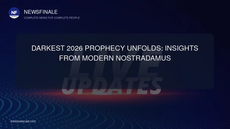 Darkest 2026 Prophecy Unfolds: Insights from Modern Nostradamus