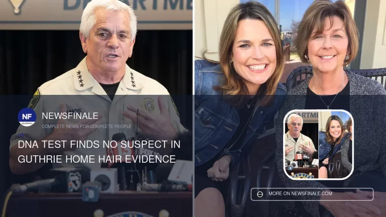DNA Test Finds No Suspect in Guthrie Home Hair Evidence