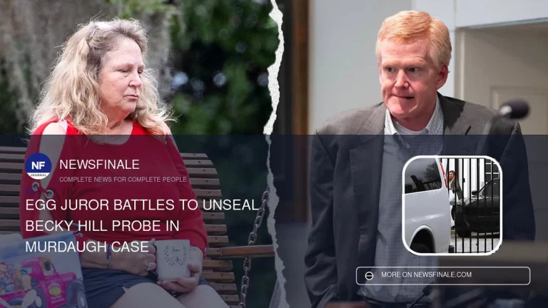 Egg Juror Battles to Unseal Becky Hill Probe in Murdaugh Case