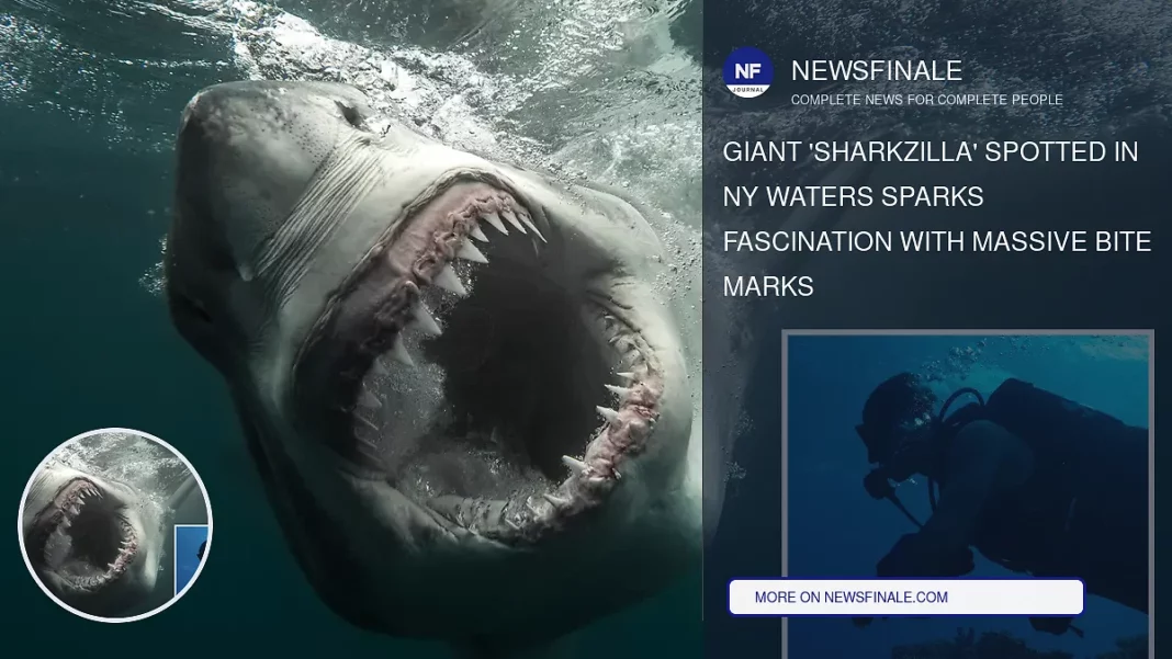 Giant 'Sharkzilla' Spotted in NY Waters Sparks Fascination with Massive Bite Marks - NewsFinale