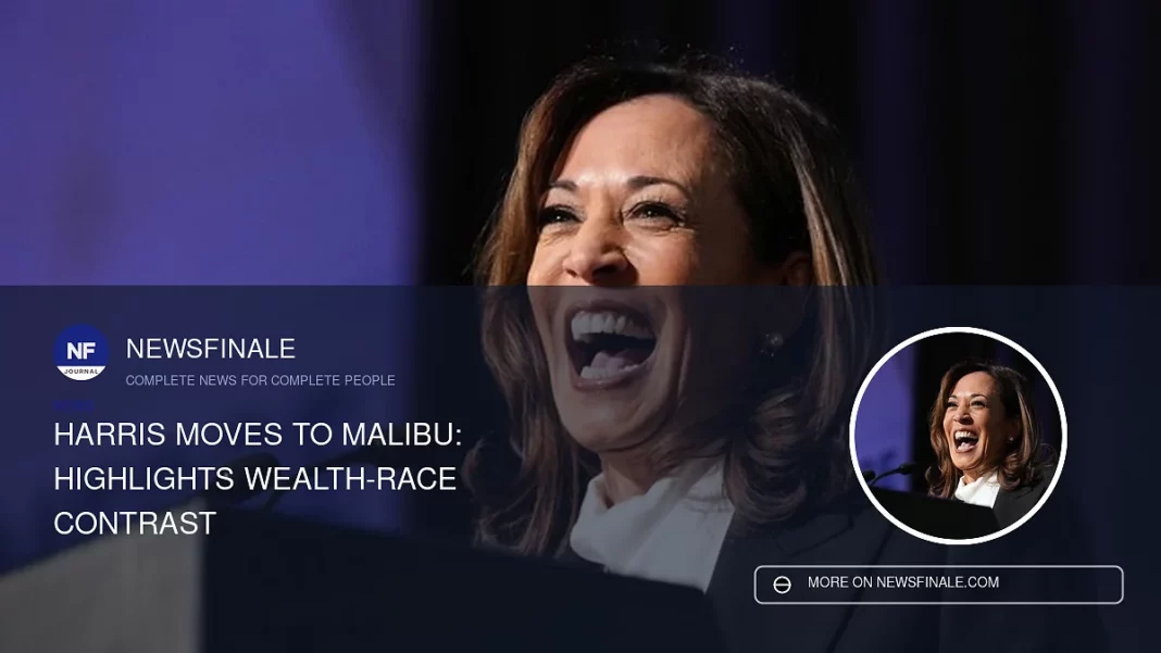 Harris Moves to Malibu: Highlights Wealth-Race Contrast - NewsFinale