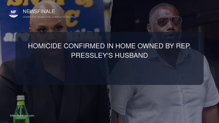 Homicide Confirmed in Home Owned by Rep. Pressley’s Husband