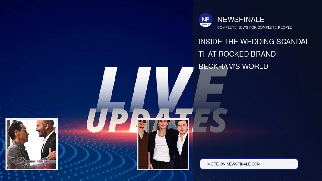 Inside the Wedding Scandal That Rocked Brand Beckham's World - NewsFinale