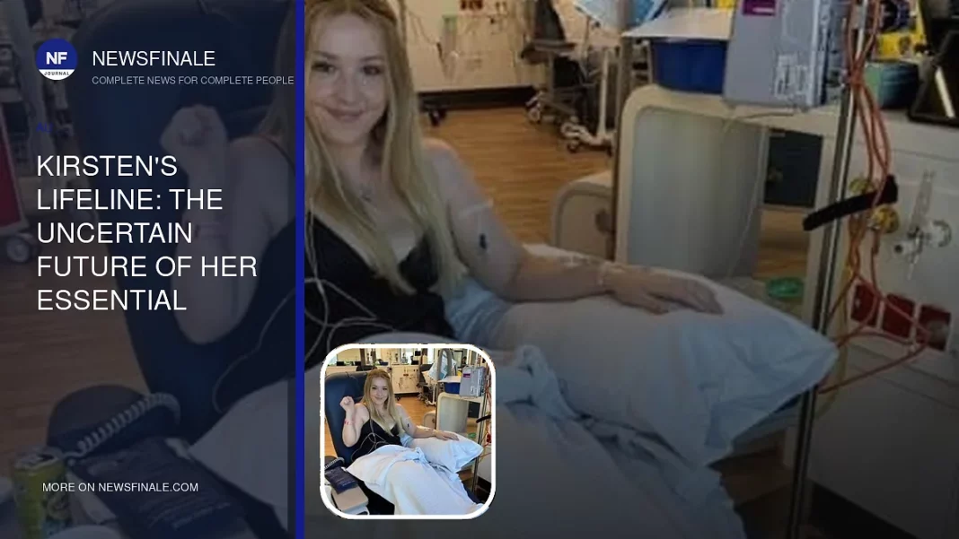 Kirsten's Lifeline: The Uncertain Future of Her Essential Medication - NewsFinale