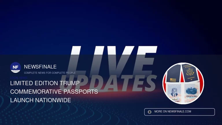 Limited Edition Trump Commemorative Passports Launch Nationwide