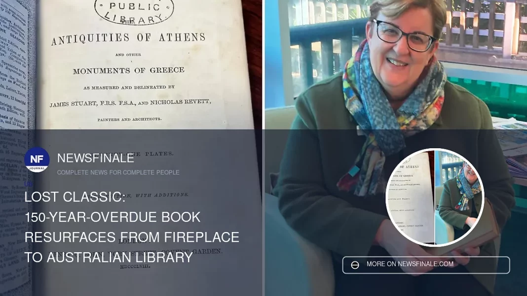 Lost Classic: 150-Year-Overdue Book Resurfaces from Fireplace to Australian Library - NewsFinale