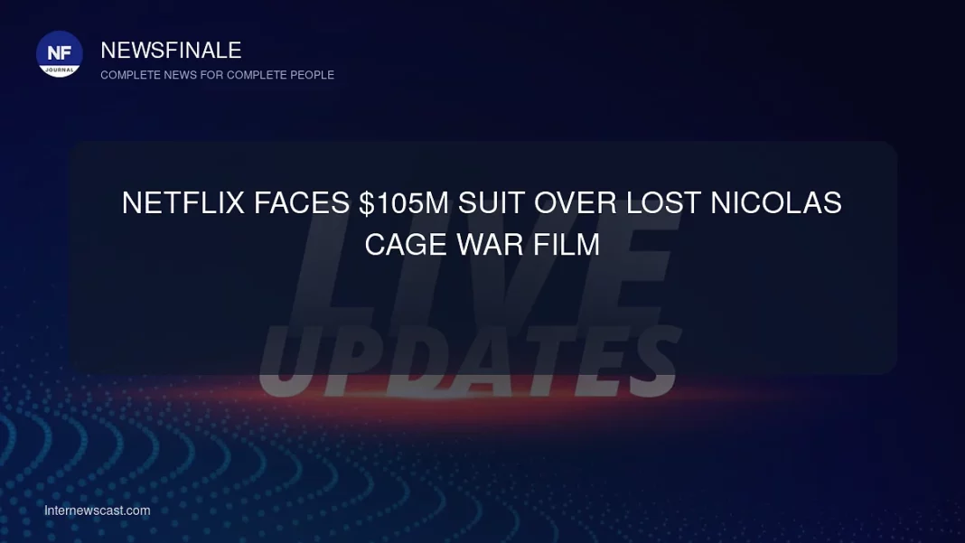 Netflix Faces $105M Suit Over Lost Nicolas Cage War Film - NewsFinale