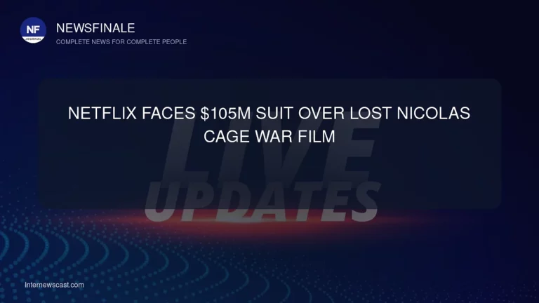 Netflix Faces $105M Suit Over Lost Nicolas Cage War Film