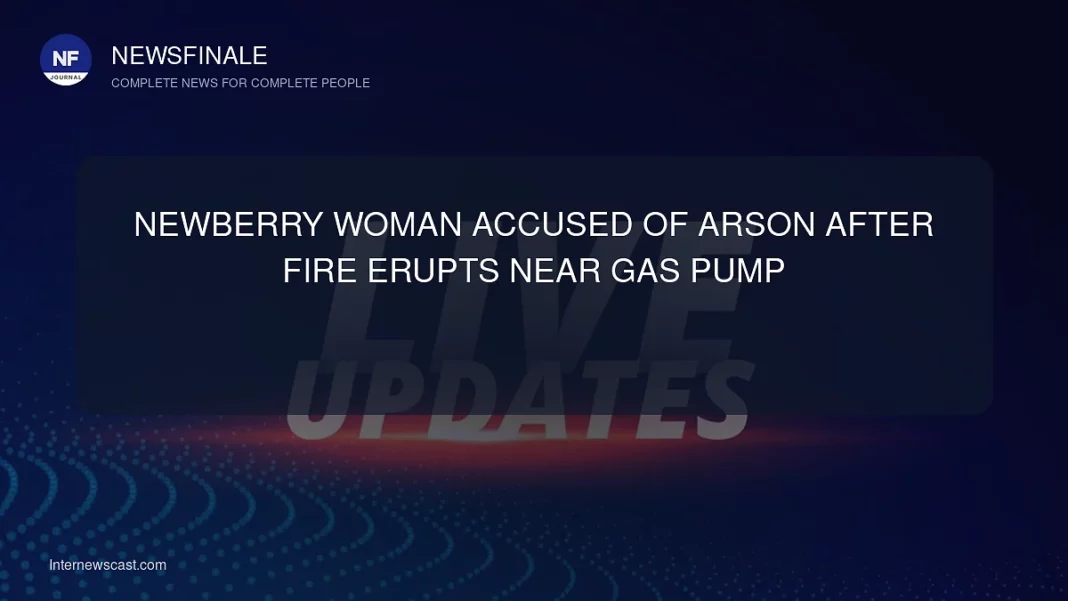 Newberry Woman Accused of Arson After Fire Erupts Near Gas Pump - NewsFinale