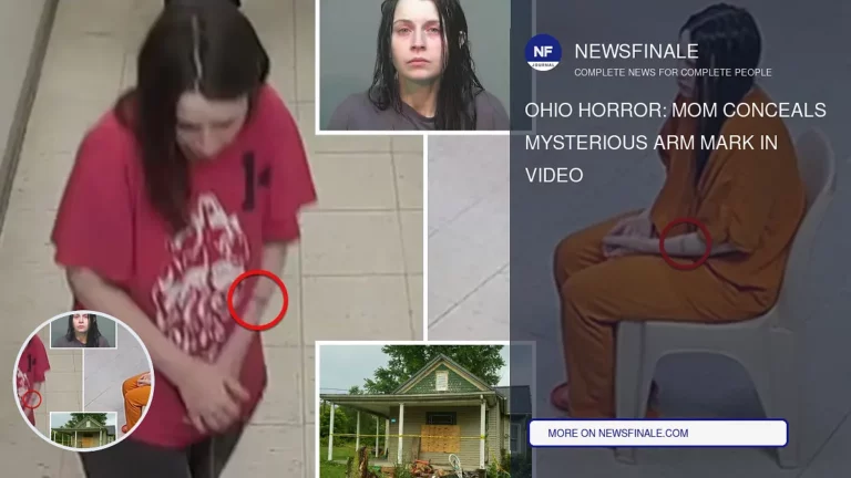 Ohio Horror: Mom Conceals Mysterious Arm Mark in Video