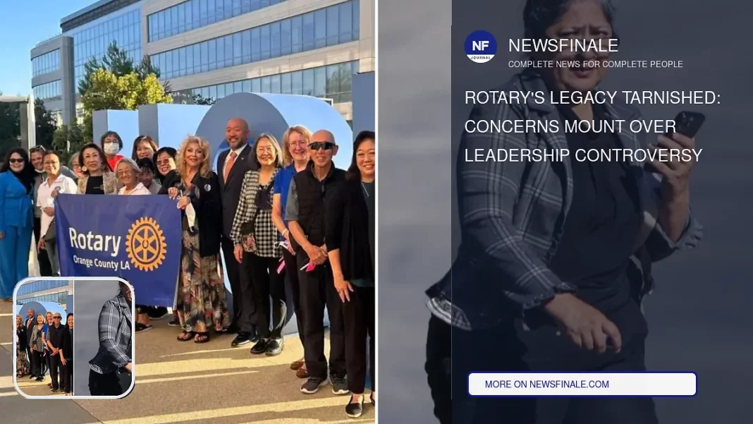 Rotary's Legacy Tarnished: Concerns Mount Over Leadership Controversy - NewsFinale
