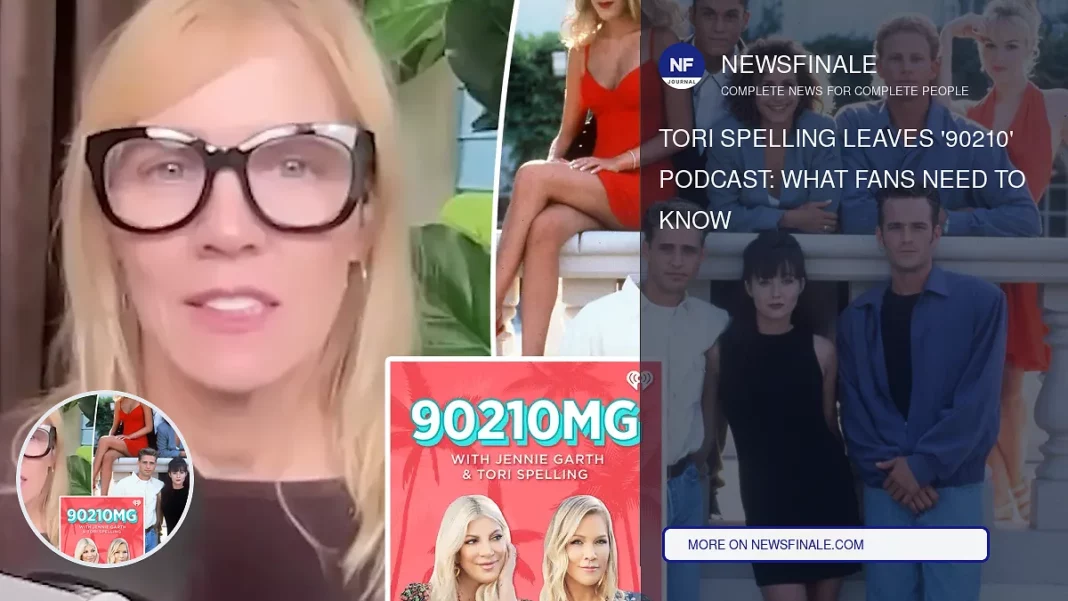 Tori Spelling Leaves '90210' Podcast: What Fans Need to Know - NewsFinale