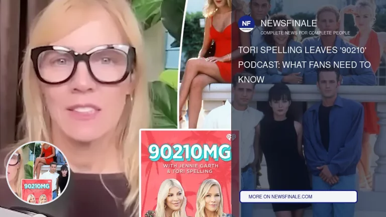 Tori Spelling Leaves ‘90210’ Podcast: What Fans Need to Know