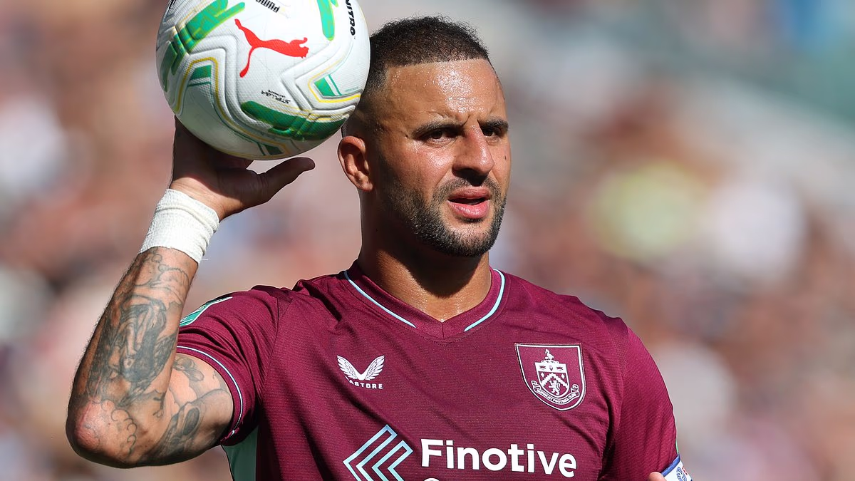 'I'm not becoming anyone's meme!': Kyle Walker on righting the wrongs of Burnley's relegation, chats with Vincent Kompany - and adding one more trophy to his CV, 15 years after he last played in the Championship