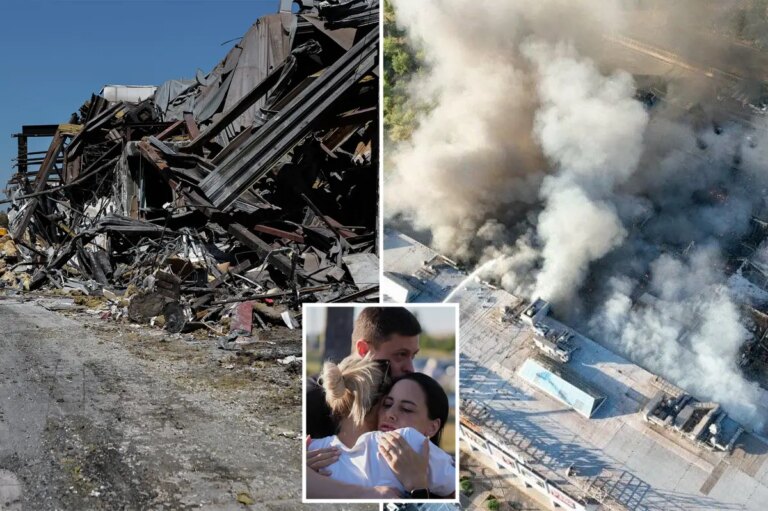 Tragic Toll Rises: 10 Dead in Latest Russian-Ukrainian Attacks Following Shopping Mall Drone Strike
