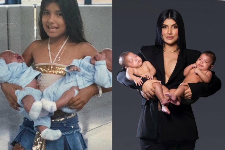 20 Years On: Woman Recreates Iconic Childhood Photo with Her Twin Daughters