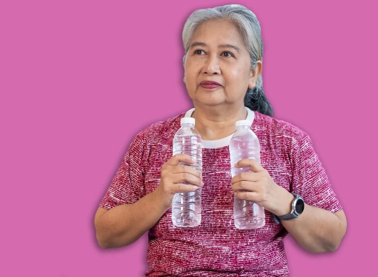 5 Water-Bottle Arm Exercises to Build Strength Fast After 65 Without Dumbbells