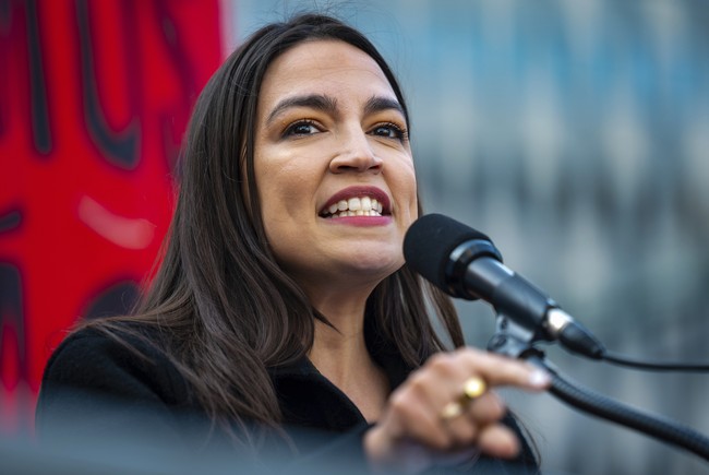 AOC Injects Herself on Camera While Freezing Eggs Ahead of Possible 2028 Run