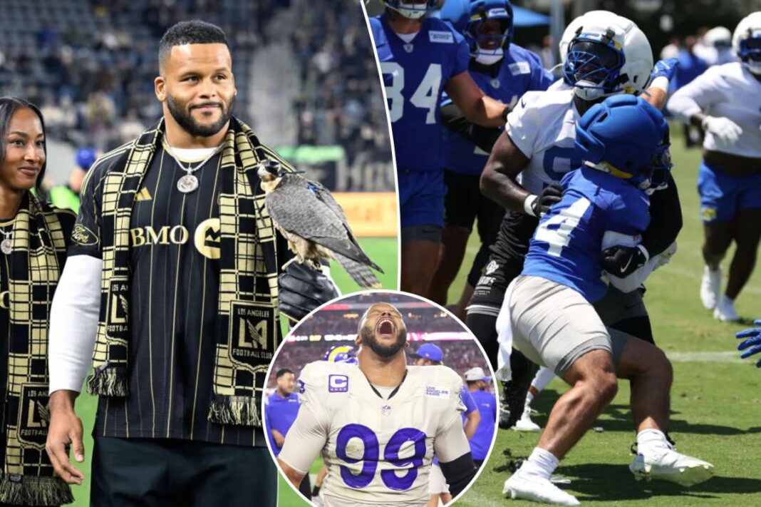 Aaron Donald looks 'faster' as Rams comeback speculation grows